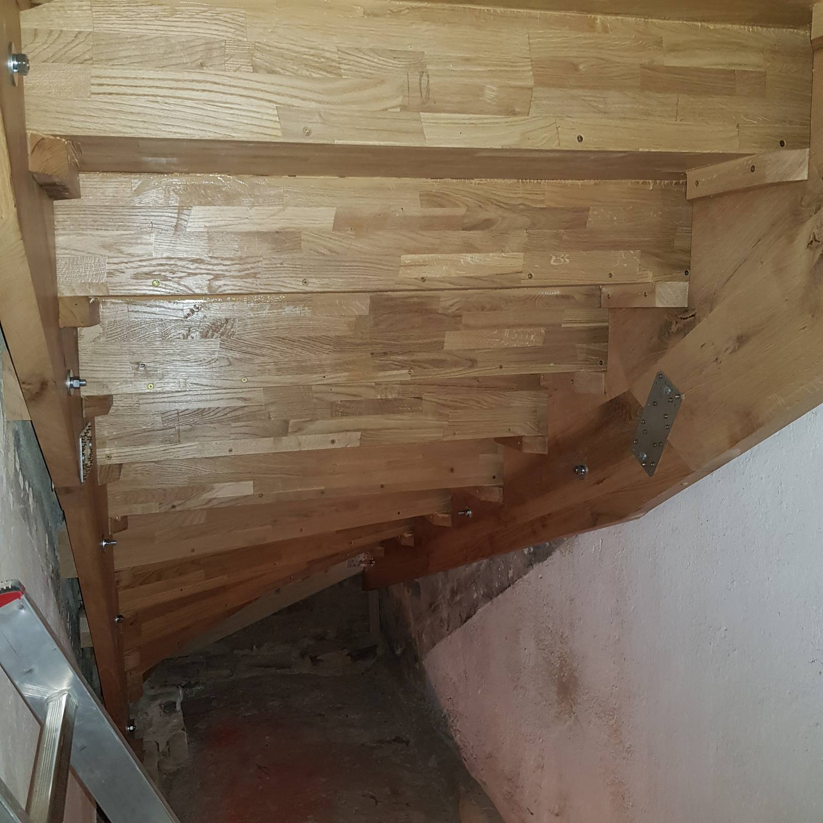 Instalace nového schodiště